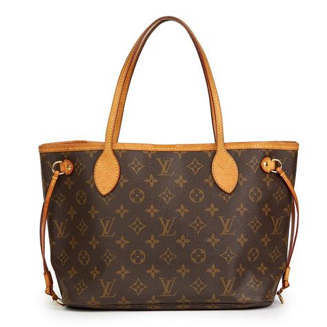 Second hand LV Neverfull handbags 